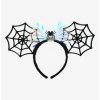 Disney Jewelry Disney Minnie Mouse Spider Webs Mouse Ears Headband - BoxLunch Exclusive -RockLove Sales 19051400 hi