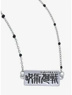 Necklaces Jujutsu Kaisen Logo Necklace - BoxLunch Exclusive