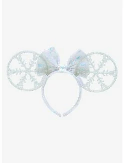 Disney Jewelry Disney Snowflake Minnie Mouse Ears - BoxLunch Exclusive -RockLove Sales 19131506 av2