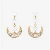 Sailor Moon Crescent Moon Earrings - BoxLunch Exclusive -RockLove Sales 19235415 hi