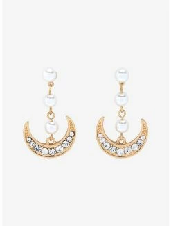 Sailor Moon Crescent Moon Earrings - BoxLunch Exclusive