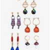 Earrings Studio Ghibli Howl's Moving Castle Icons & Characters Earring Set - BoxLunch Exclusive -RockLove Sales 19235419 hi
