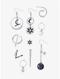 Earrings Harry Potter Wand Movement Mix And Match Earring Set - BoxLunch Exclusive