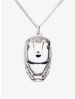 Necklaces Marvel X RockLove Iron Man Hinged Pendant Necklace