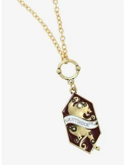 Necklaces Harry Potter Gryffindor Pendant Necklace - BoxLunch Exclusive