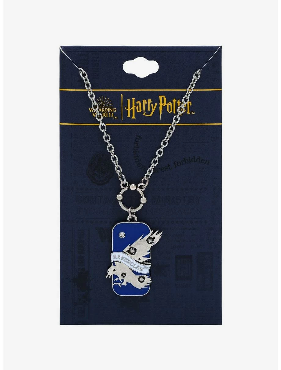 Necklaces Harry Potter Ravenclaw Pendant Necklace - BoxLunch Exclusive 5 Necklaces Harry Potter Ravenclaw Pendant Necklace - BoxLunch Exclusive - Image 3