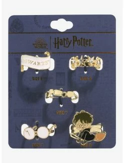 Rings Harry Potter Icons Ring Set - BoxLunch Exclusive -RockLove Sales 19801038 av2