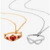 Necklaces Pretty Guardian Sailor Moon Tuxedo Mask & Sailor Moon Bestie Necklace Set - BoxLunch Exclusive -RockLove Sales 19958092 hi