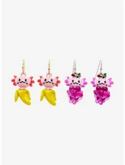 Bracelets Axolotl Fruit Earring Set - BoxLunch Exclusive